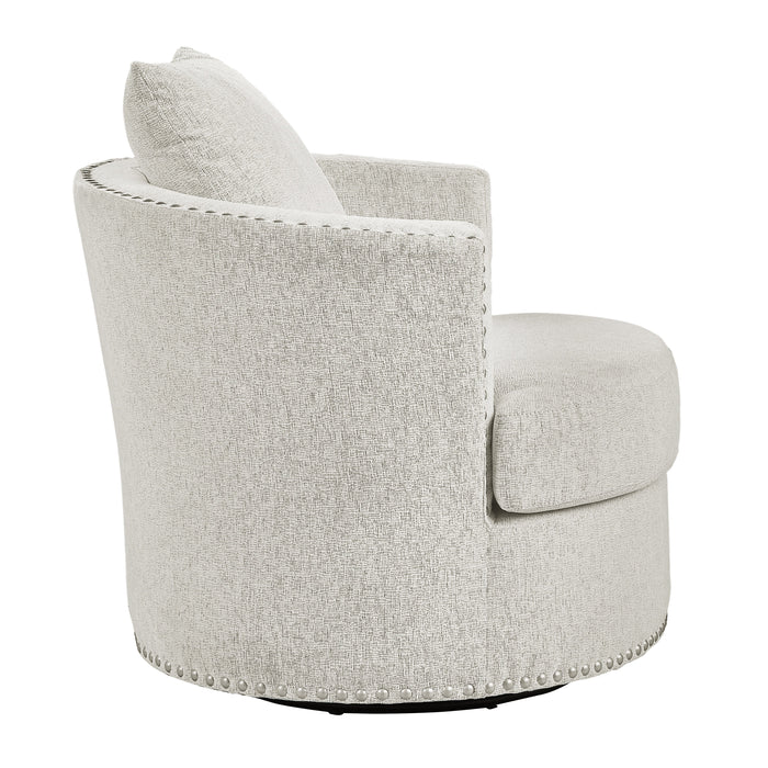 Morelia Beige Swivel Chair