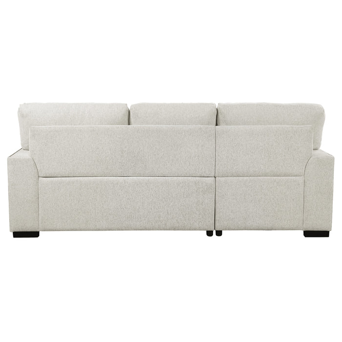 Morelia Beige LAF Storage Sleeper Sofa Chaise