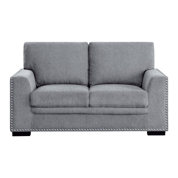 Morelia Dark Gray Loveseat