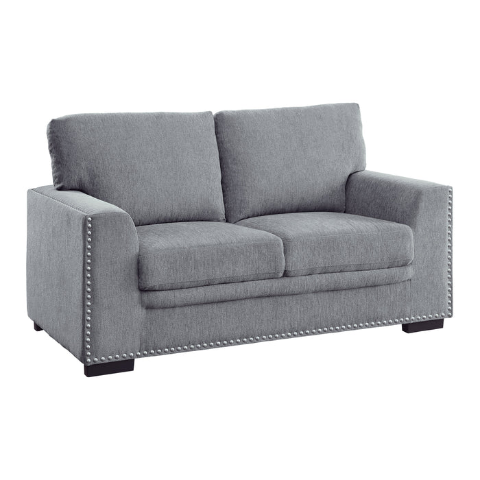 Morelia Dark Gray Loveseat