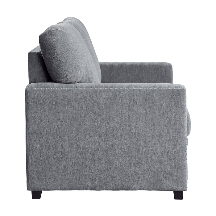 Morelia Dark Gray Loveseat