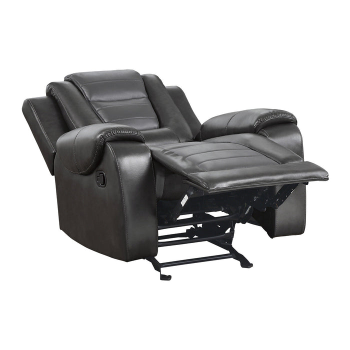 Briscoe Gray Glider Reclining Chair