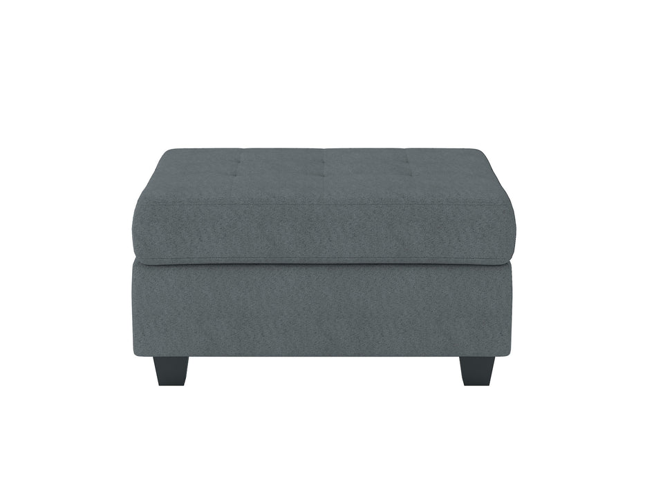 Maston Dark Gray Ottoman