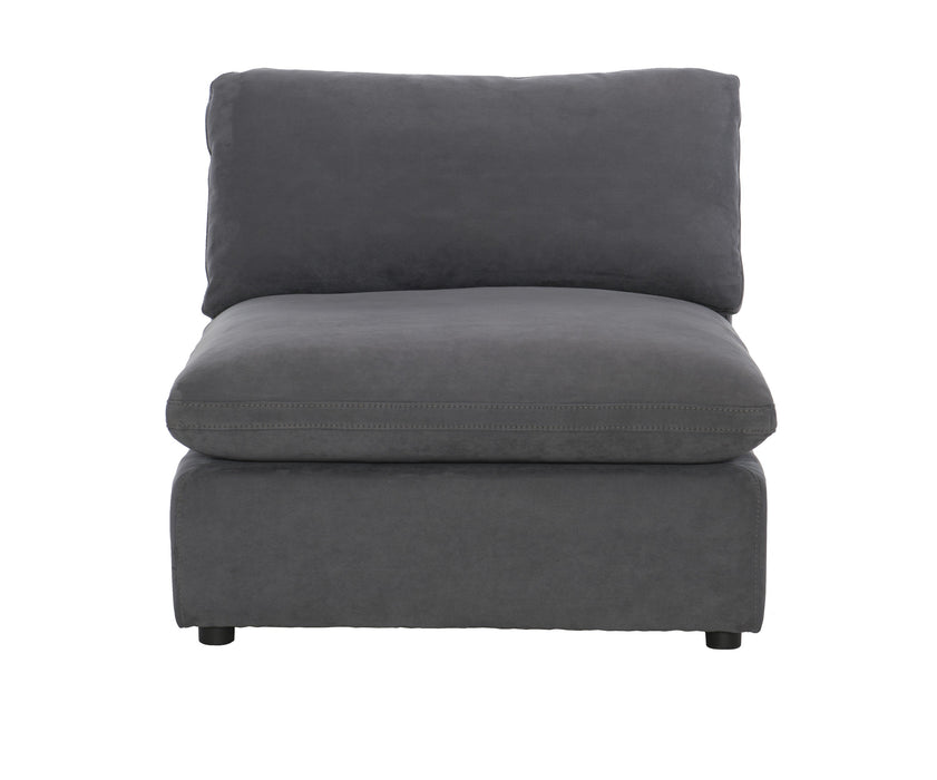 Guthrie Gray Armless Chair