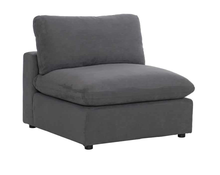 Guthrie Gray Armless Chair