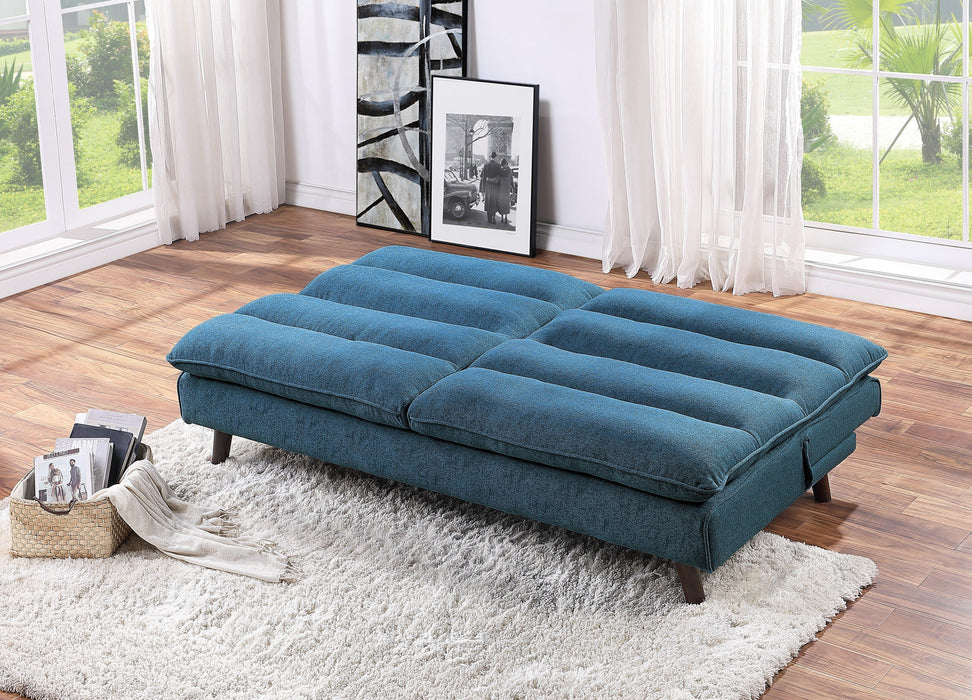 Mackay Blue Elegant Lounger