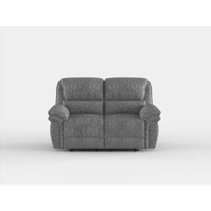 Muirfield Gray Double Reclining Loveseat