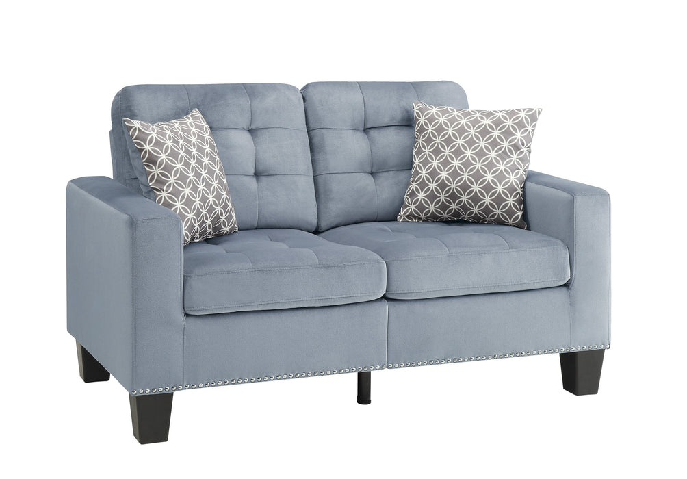 Lantana Gray Loveseat