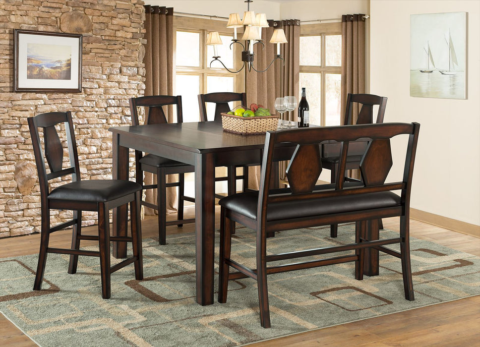 Vilo Home Tuscan Hills 6 Piece Pub Dining Set