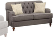 Acme Furniture Alianza Loveseat in Dark Gray 53691 image