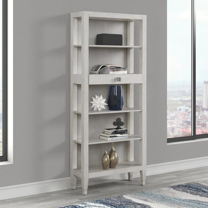 Modern Furniture - Addison Bookcase in Chiffon White - ADD#330