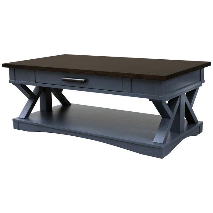 Modern Furniture - Americana Modern Cocktail Table in Denim - AME#01-DEN