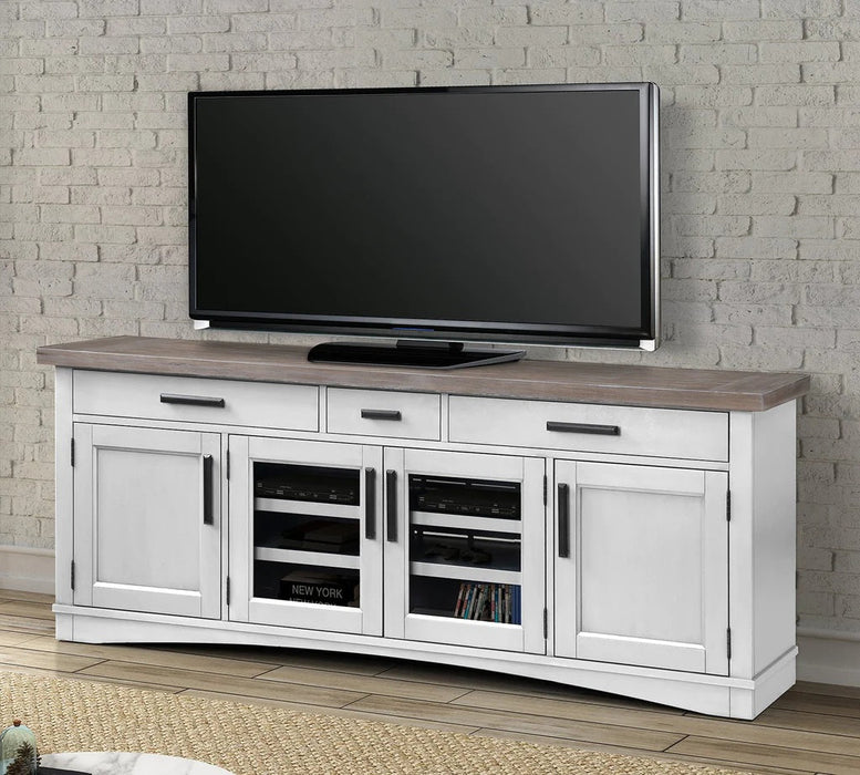 Modern Furniture - Americana 76” TV Console with Power Center - AME#76-COT