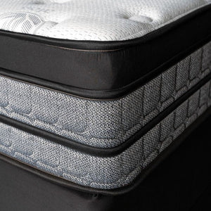 Aloe Euro Top Mattress 10 Inches - Premium Foam Encased Design