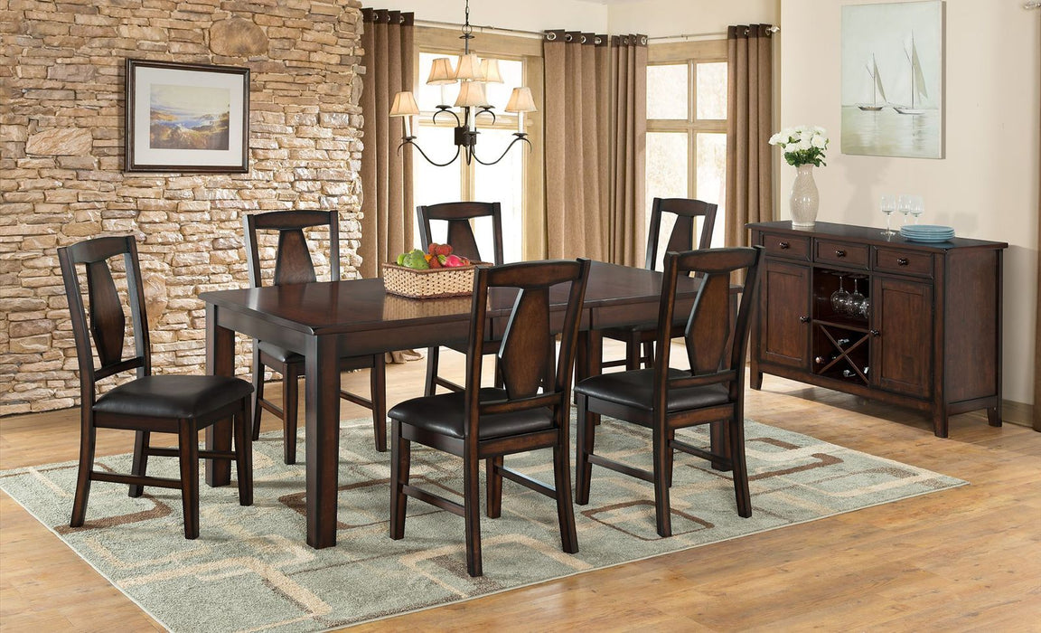 Vilo Home Tuscan Hills 7 Piece Dining Set