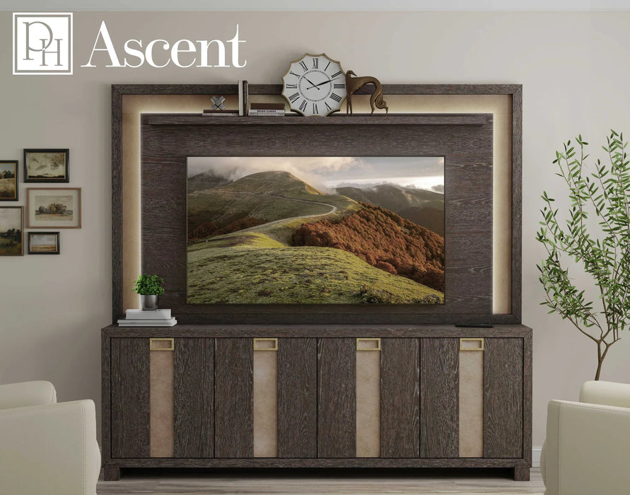 Modern Furniture - Ascent 90 in. Console Table in Dark Chocolate - ASC#90-DCH