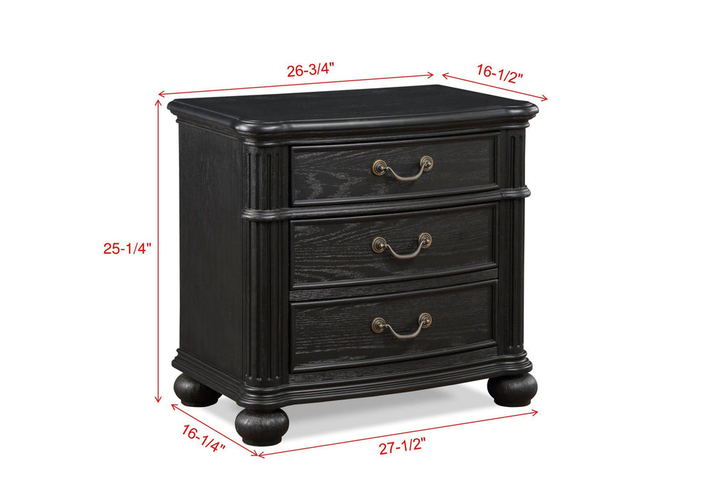 Kingsbury Espresso Nightstand