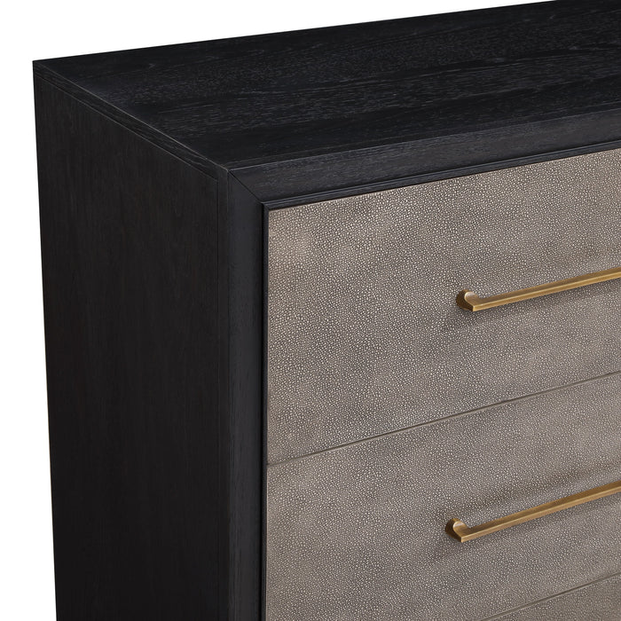 Payson Black/Brown Dresser