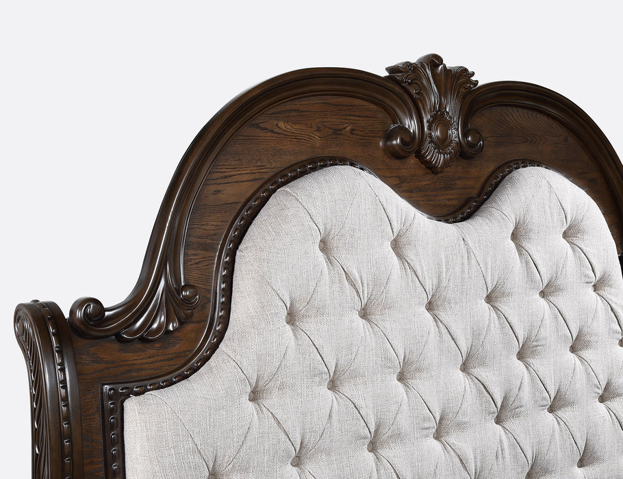 Stanley Coffee Brown Queen Sleigh Bed