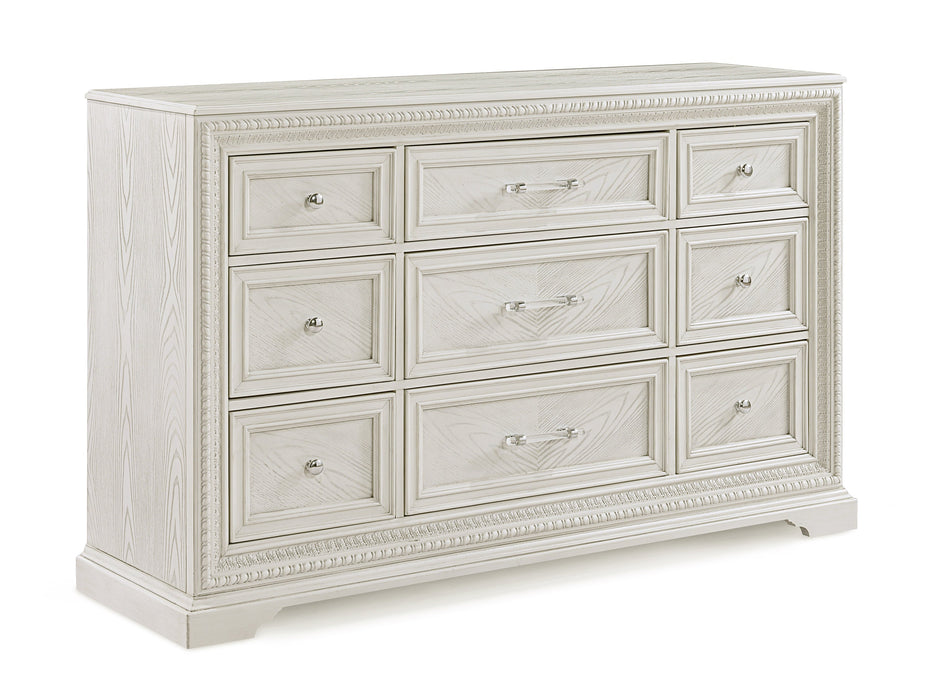 Alexandria Whitewash Dresser