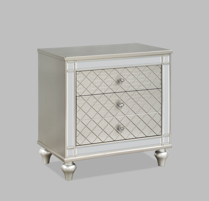 Cristian Champagne Nightstand