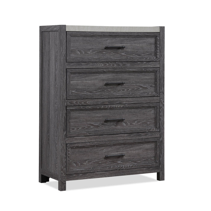 Madsen Gray Panel Bedroom Set