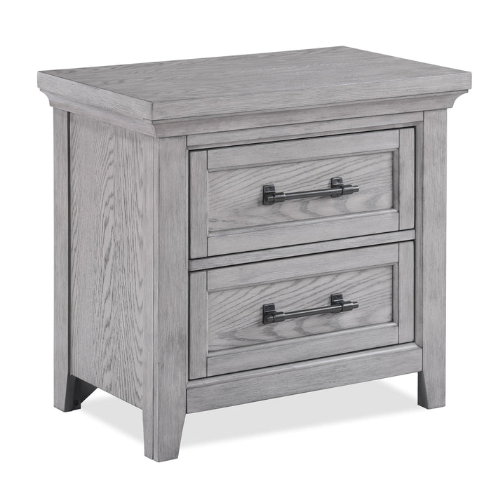 Beckett Rustic Gray Nightstand