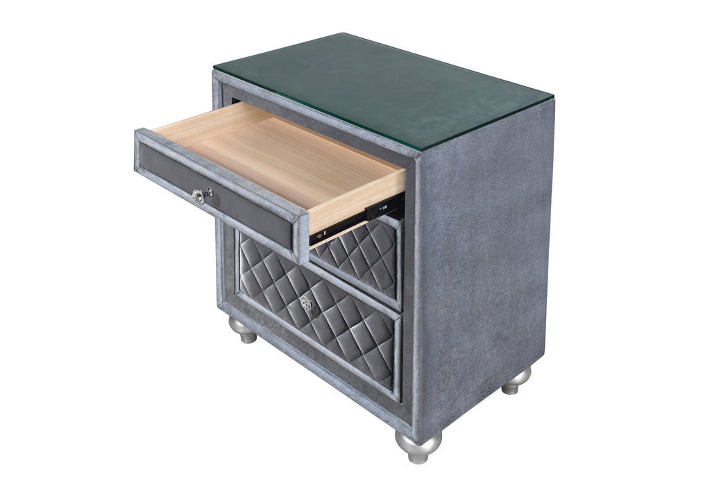 Cameo Gray Nightstand