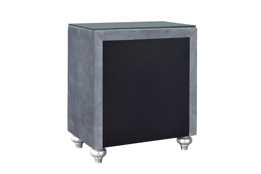 Cameo Gray Nightstand