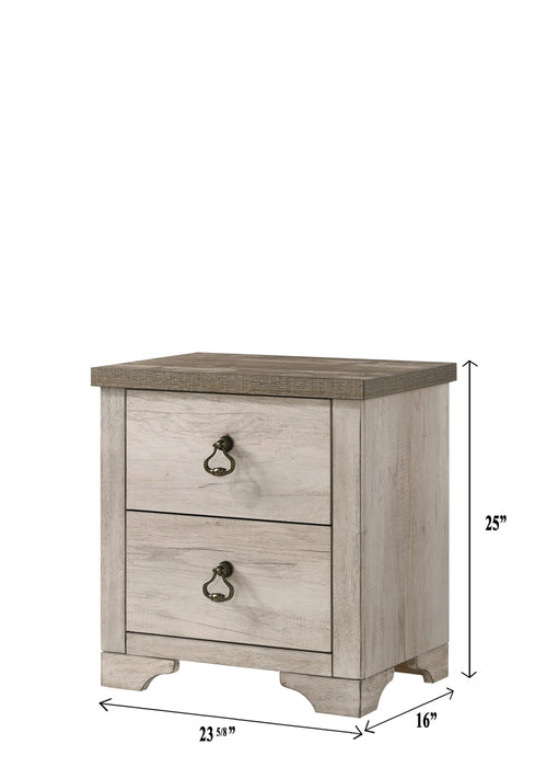 Patterson Driftwood Nightstand