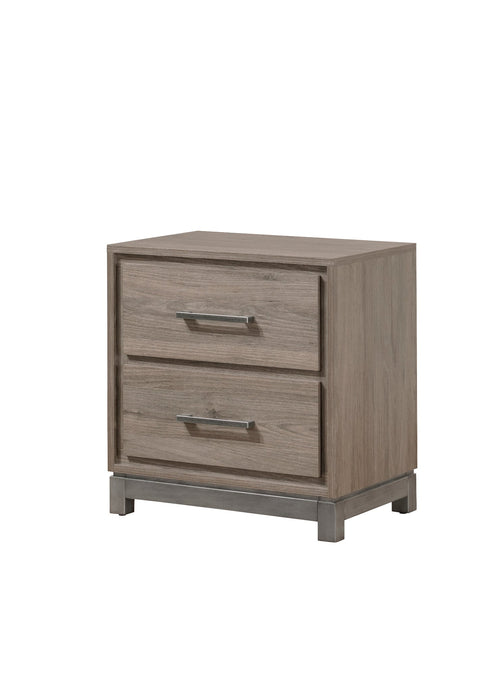 River Brown Panel Bedroom Set