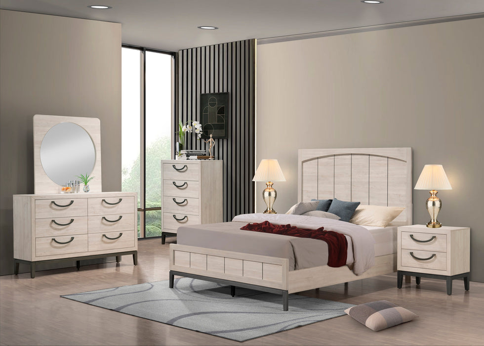 Veda Chalk Panel Bedroom Set