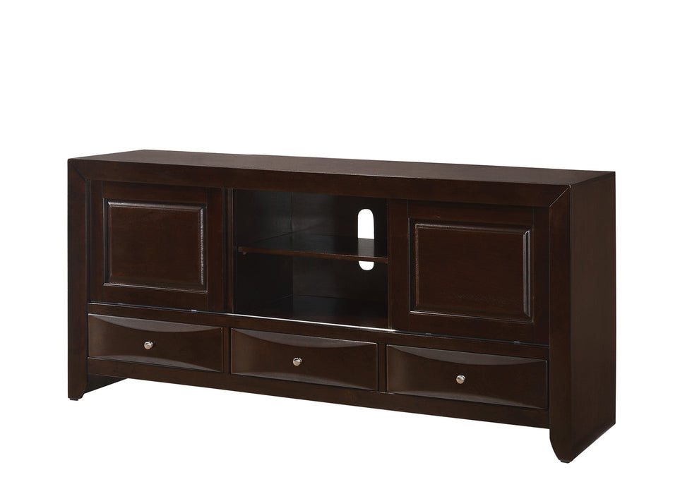 Emily Dark Cherry 68' TV Stand