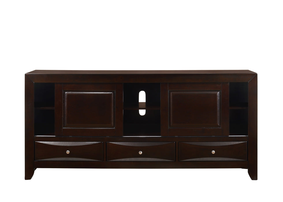 Emily Dark Cherry 68' TV Stand