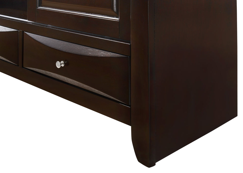 Emily Dark Cherry 68' TV Stand