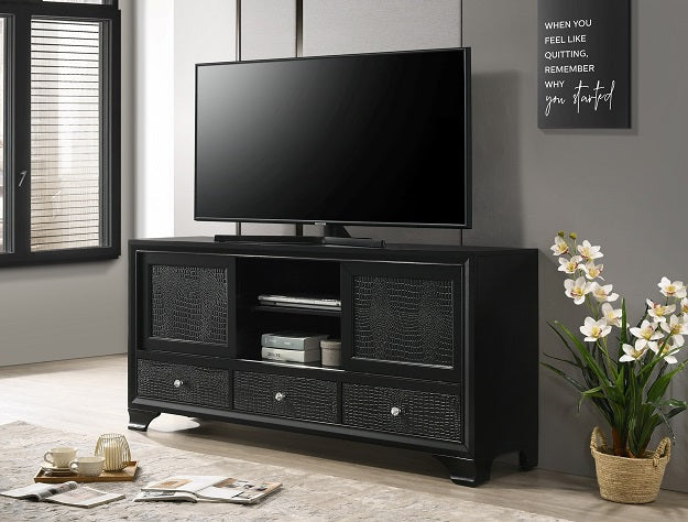 Lyssa Black 67' TV Stand B4308