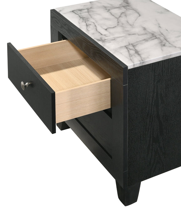 Cadence Black Nightstand