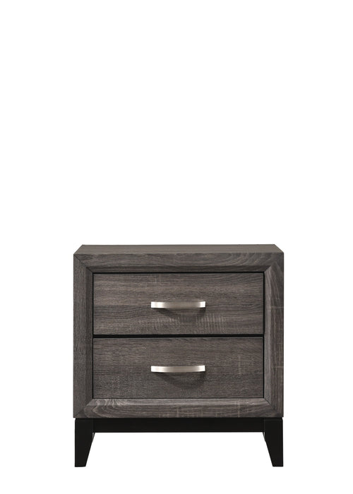 Akerson Gray Nightstand