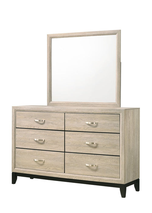 Akerson  Driftwood Panel Bedroom Set B4630