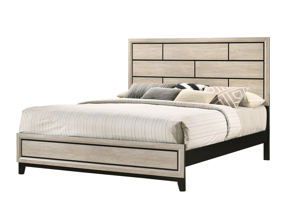 Akerson  Driftwood Panel Bedroom Set B4630