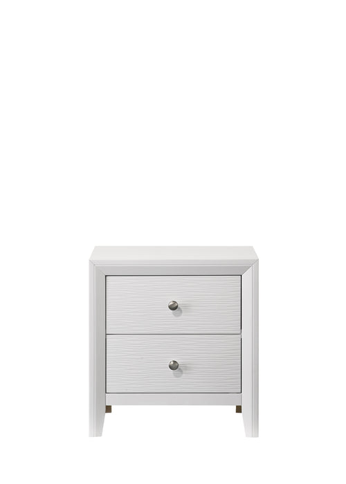 Evan White Panel Youth Bedroom Set