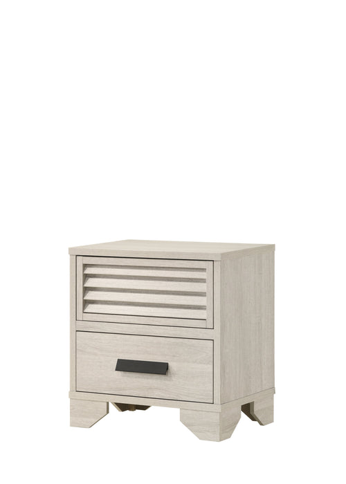 Sarter White Nightstand