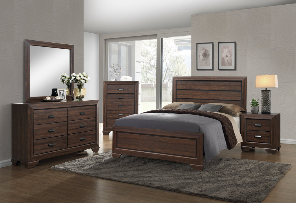 Farrow Chocolate Bedroom Mirror (Mirror Only)