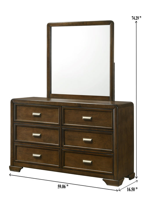 Coffield Brown Dresser