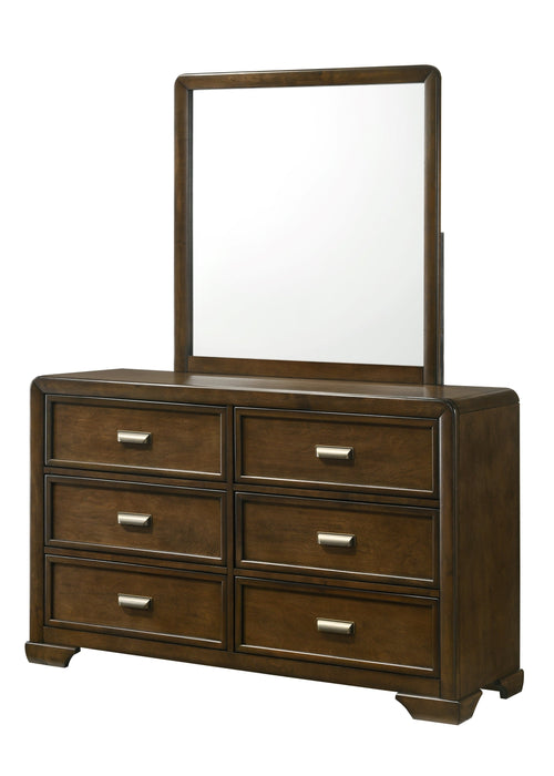 Coffield Brown Dresser Mirror