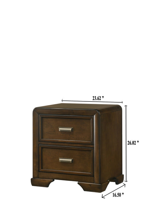 Coffield Brown Nightstand