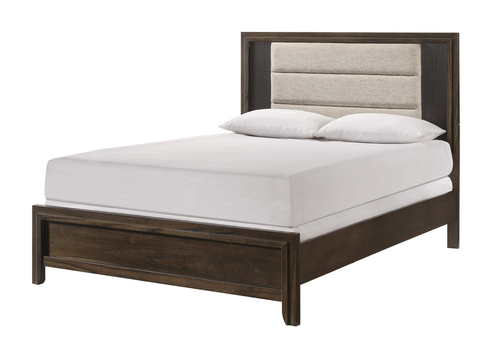 Carlton Brown Queen Panel Bed