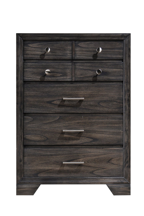 Jaymes Gray Storage Platform Bedroom Set