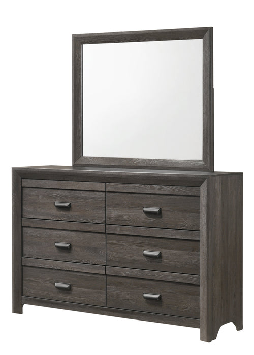 Adelaide Brown Bedroom Mirror (Mirror Only)