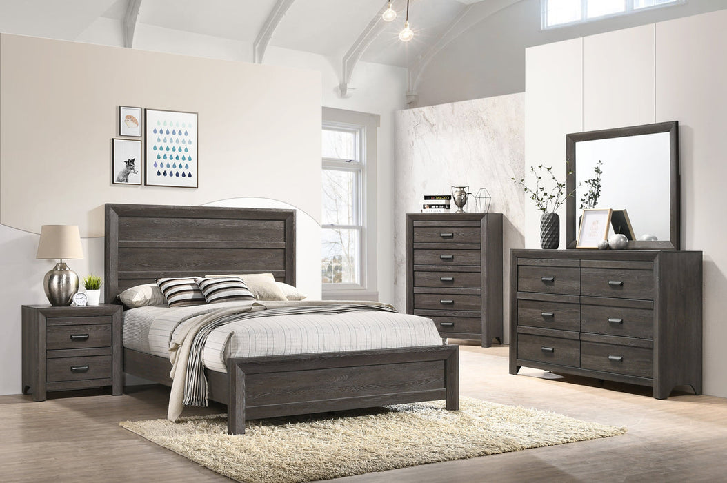 Adalaide Brown Youth Panel Bedroom Set| B6700